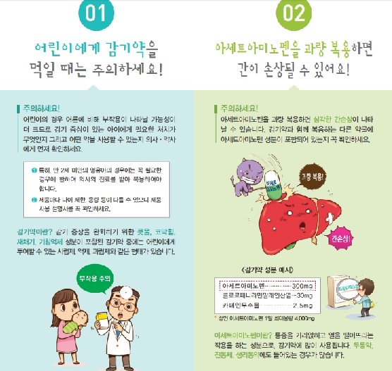 감기약 안전사용 / 사진=식품의약품안전처