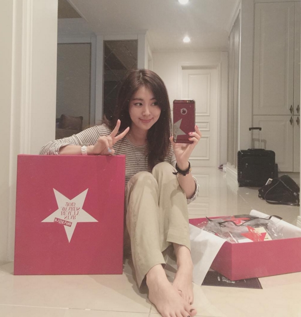 <한채아/ 사진=한채아 SNS>