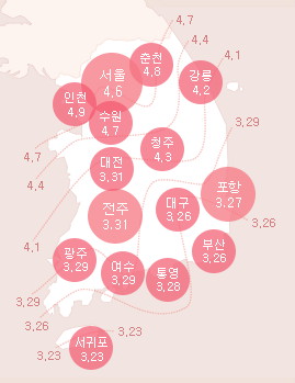 봄꽃개화시기
출처:/ 웨더아이