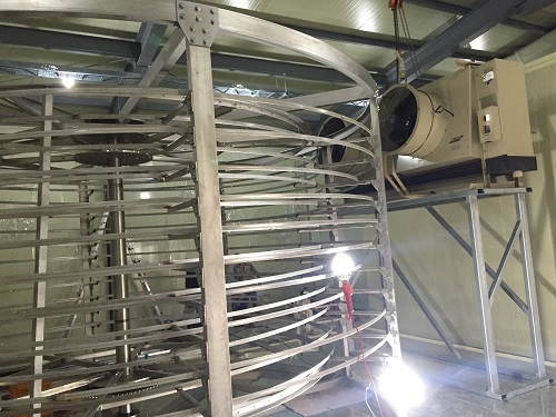 세일유프리저 개별급속냉동, -60°C IQF ‘스파이럴 프리저’ 국내 기술로 보급화  