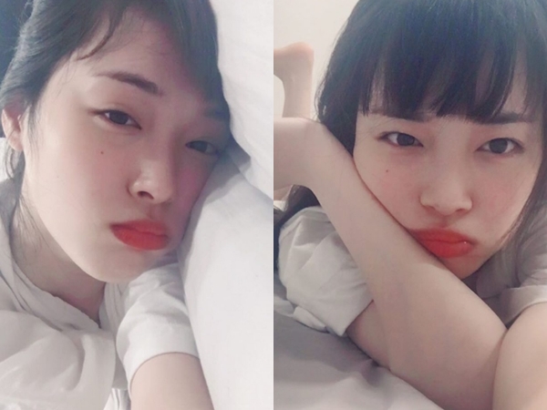 출처:/ 설리 SNS