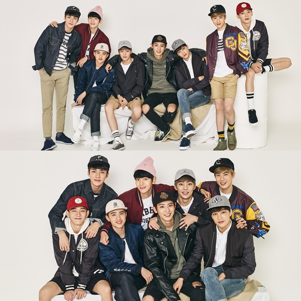 엑소(EXO)의 화보가 공개됐다.