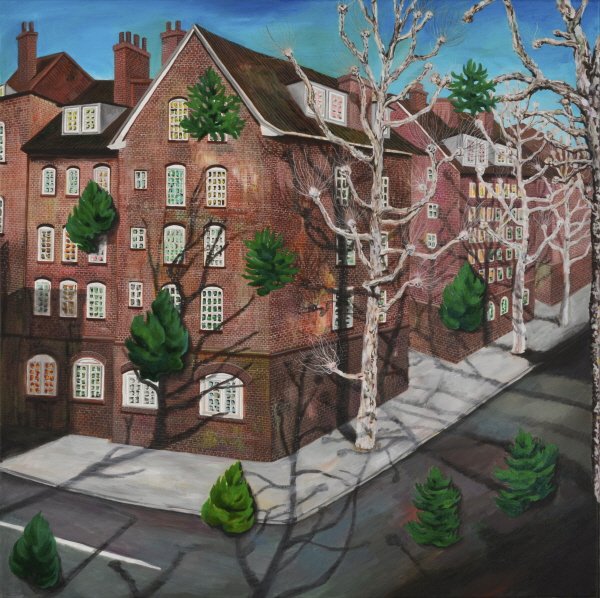 2701 L, 캔버스에 아크릴릭, 61×61cm, 2015. 사진=갤러리밈 제공