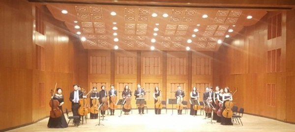 ‘서울솔리스트 첼로앙상블 영아티스트 특별연주회’ 공연사진. 사진=서울솔리스트 첼로앙상블 제공