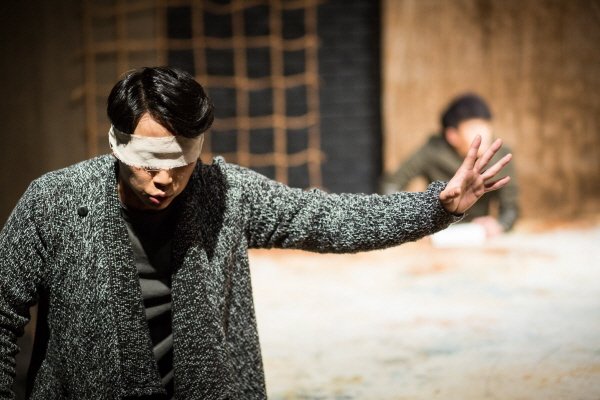 ‘헤카베’ 공연사진. 사진=극단/소극장 산울림 제공