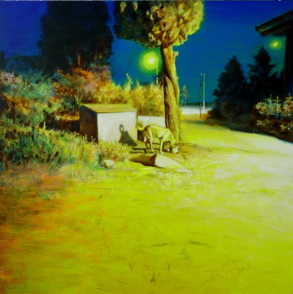 개, 캔버스에 아크릴, 120x120cm, 2008. 사진=세종문화회관 제공