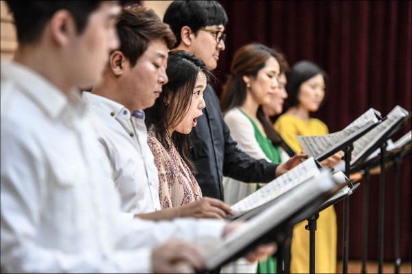 세종 카메라타 오페라 리딩공연 ‘비행사’ 리허설사진. 사진=세종문화회관 제공