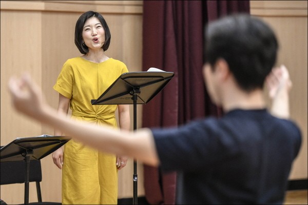 세종 카메라타 오페라 리딩공연 ‘비행사’ 리허설사진. 사진=세종문화회관 제공