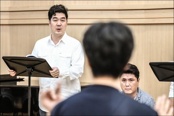 세종 카메라타 오페라 리딩공연 ‘비행사’ 리허설사진. 사진=세종문화회관 제공