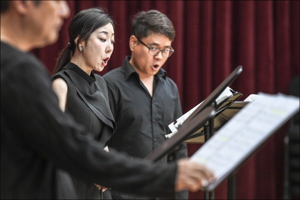 세종 카메라타 오페라 리딩공연 ‘텃밭킬러’ 리허설사진. 사진=세종문화회관 제공