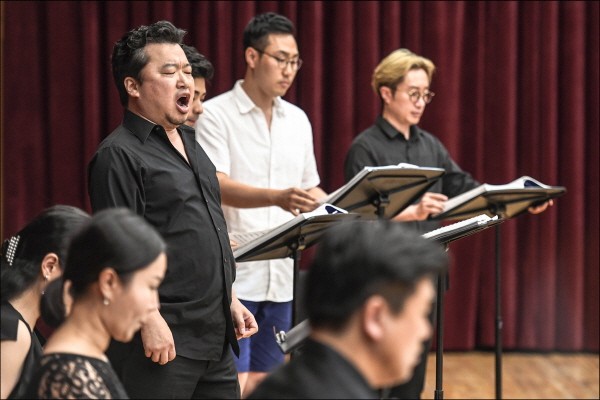 세종 카메라타 오페라 리딩공연 ‘마녀’ 리허설사진. 사진=세종문화회관 제공