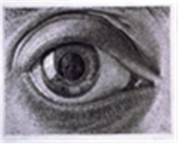 눈(Eye), 메조틴트, 53x43cm, 1946. 사진=와이제이커뮤니케이션 제공