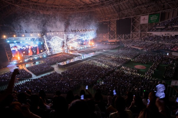 ‘워너원 쇼콘’ 공연사진. 사진=HNS HQ 제공