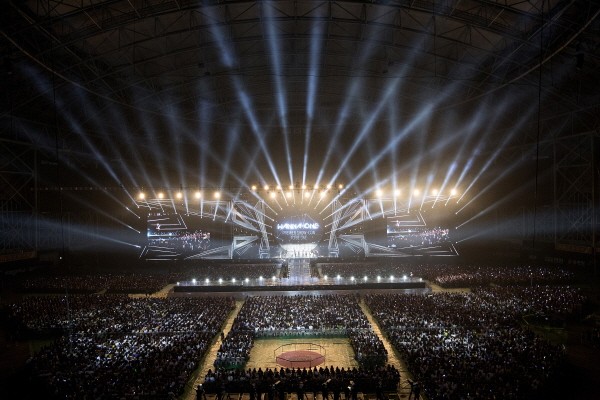 ‘워너원 쇼콘’ 공연사진. 사진=HNS HQ 제공