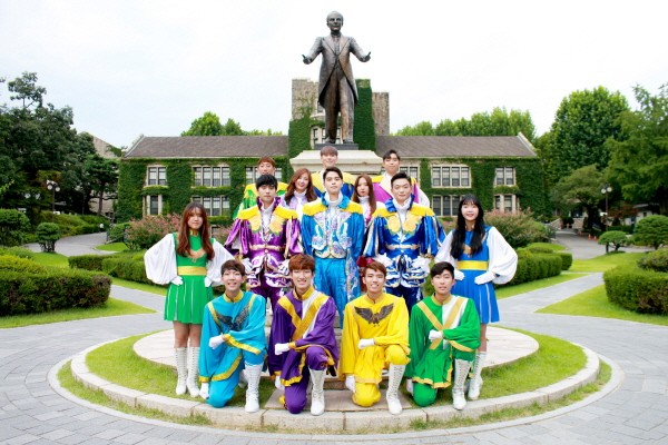 연세대학교 응원단. 사진=연세대학교 응원단(기획진 이상준) 제공