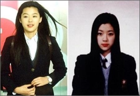 보그맘 박한별, 안양예고 얼짱시절...'긴 생머리 그녀?'