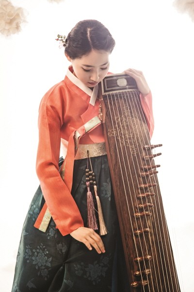 ‘두 대의 가야금 이야기’ 가야금 연주자 한혜진. 사진=루비뮤직 제공