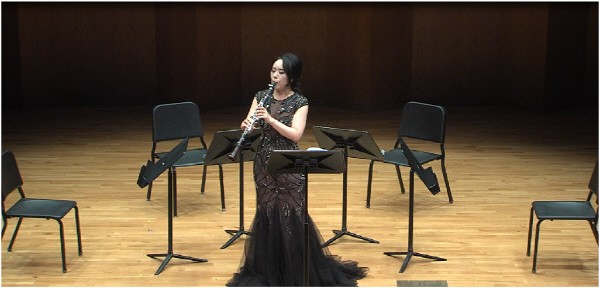 ‘김민아 클라리넷 독주회’ 공연사진. 사진=김민아 제공