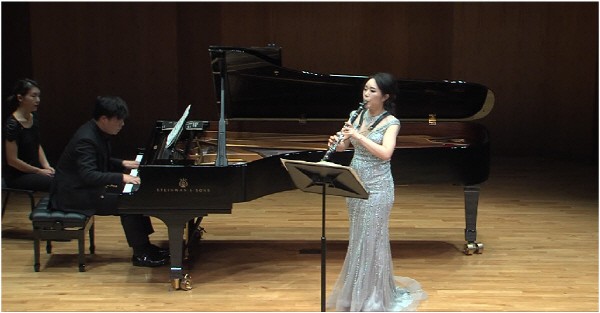‘김민아 클라리넷 독주회’ 공연사진. 사진=김민아 제공