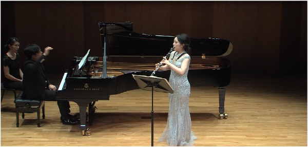 ‘김민아 클라리넷 독주회’ 공연사진. 사진=김민아 제공