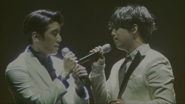 고은성, 곽동현, 박상돈, 이동신 ‘오버더크로스오버’ 콘서트 공연사진. 사진=하늘이엔티 제공