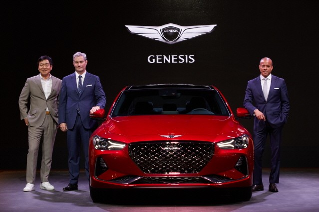 제네시스 G70, 중동 지역에 첫 선