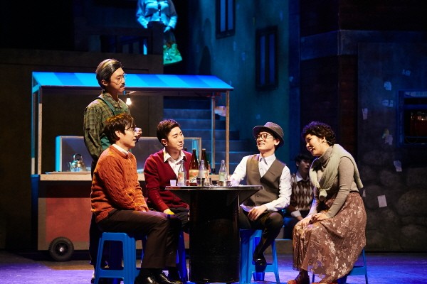 ‘그 여름, 동물원’ 공연사진(병헌 배우). 사진=더그룹 제공