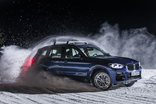 BMW, 홍천 비발디파크서 뉴 X3 띄운다