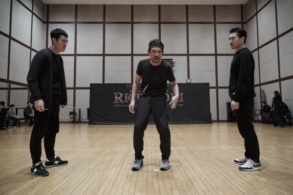 ‘리차드 3세’ 연습사진. 사진=샘컴퍼니 제공