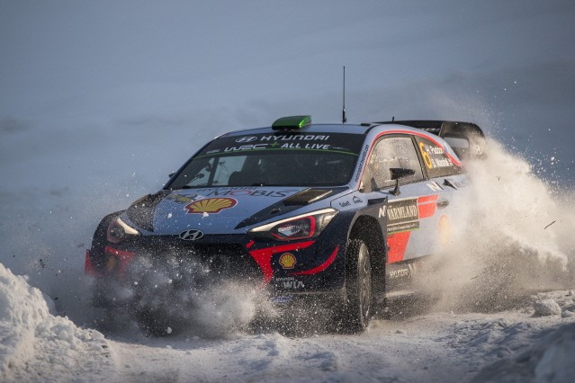 현대자동차, 2018 스웨덴 WRC 우승 