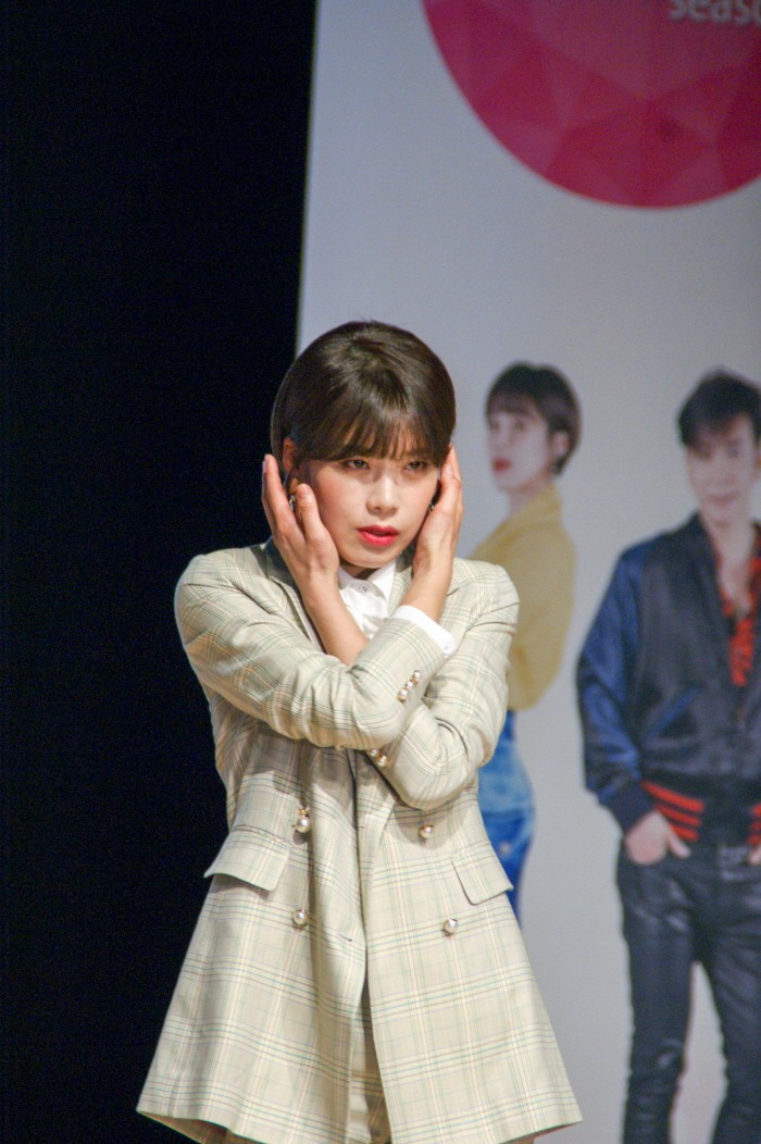 14일 오전 서울 강남구 일지아트홀에서는 KBS월드 뷰티예능 '더 뷰티 시즌2' 제작발표회가 열렸다. MC장도연의 모습. (사진=박동선 기자)