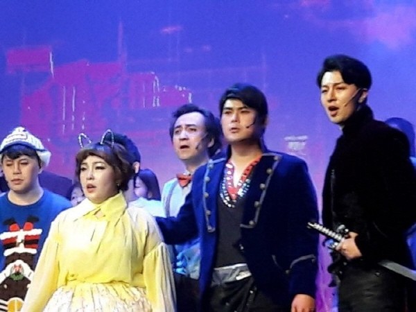 뮤지컬 ‘꿈빛 도서관’ 공연장면. 사진=최용호 인스타그램 제공