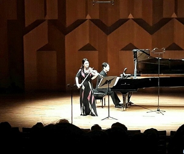 ‘바이올리니스트 카라 남 리사이틀’ 공연사진. 사진=바이올리니스트 카라 남 리사이틀 제공