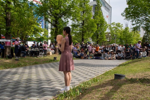 ‘두(頭)를 위한 몸만들기’ 공연사진. 사진=안산문화재단 제공