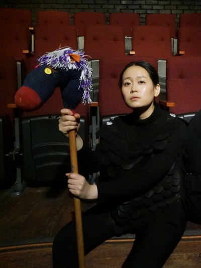 ‘슬픈 몰골의 기사’ 최엄지 배우(돈키호테 역). 사진=공연단체 파문 제공