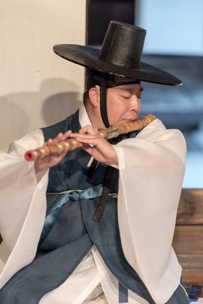 ‘대금 김선호’ 공연사진. 사진=남산골한옥마을 서울남산국악당 제공