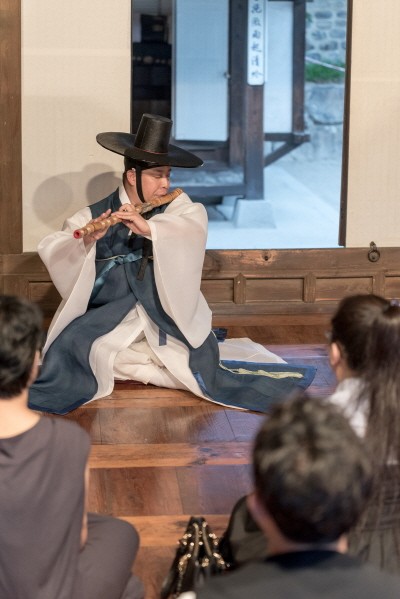 ‘대금 김선호’ 공연사진. 사진=남산골한옥마을 서울남산국악당 제공