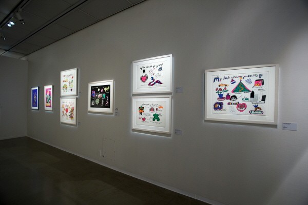 ‘당신은 왜 나를 사랑하지 않나요?, 종이에 실크스크린, 40×60cm, 1968’. 사진=예술의전당 제공