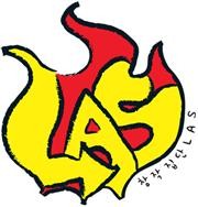 창작집단 LAS 로고. 사진=극단/소극장 산울림 제공