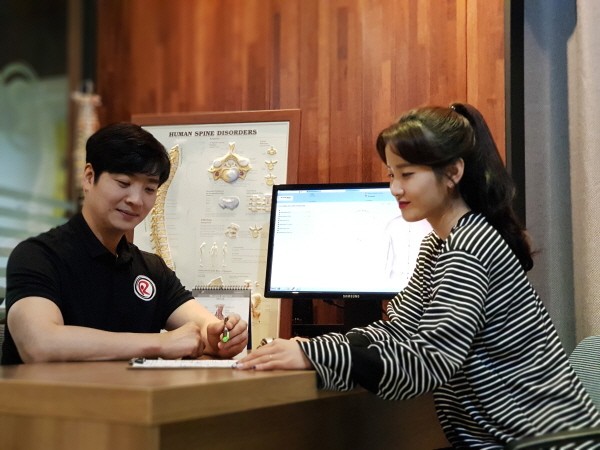 ‘라온제나’의 상담 진행. 사진=라온제나 제공