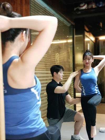‘라온제나’의 유연성 평가. 사진=라온제나 제공
