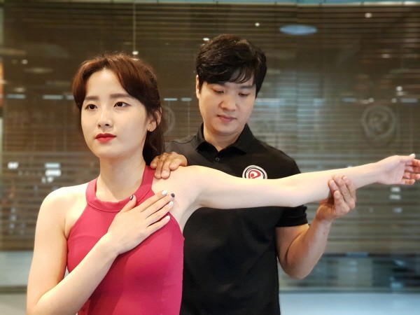 ‘라온제나’의 집중운동 지도. 사진=라온제나 제공