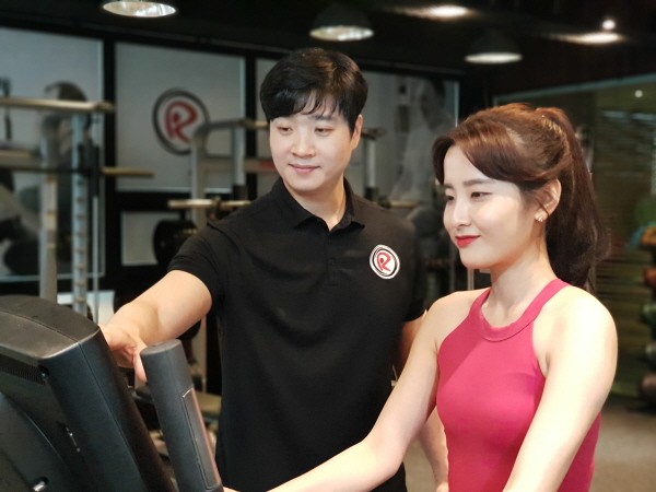 ‘라온제나’의 유산소운동 지도. 사진=라온제나 제공