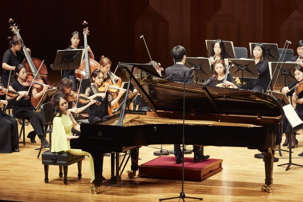 손열음의 ‘아마데우스’ 공연사진. 사진=크레디아인터내셔널 제공