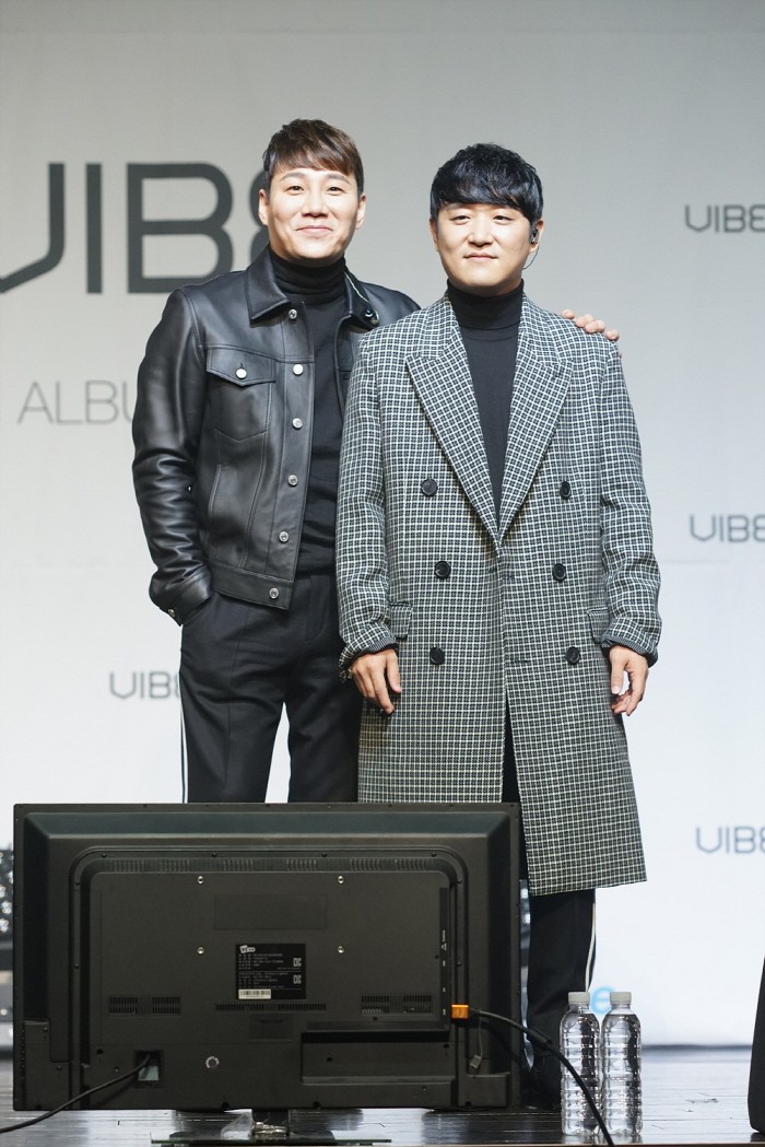 10일 서울 강남구 리버사이드호텔 콘서트홀에서는 바이브의 정규 8집 'About Me(어바웃 미)' 쇼케이스가 개최됐다. (사진=박동선 기자)