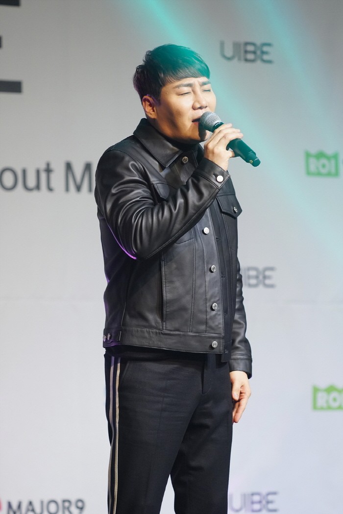 10일 서울 강남구 리버사이드호텔 콘서트홀에서는 바이브의 정규 8집 'About Me(어바웃 미)' 쇼케이스가 개최됐다. (사진=박동선 기자)