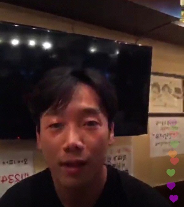 사진=김리우 인스타그램 라이브 캡처