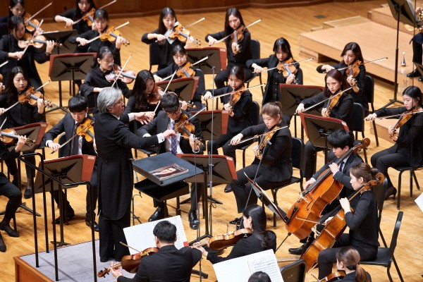 ‘경희 필하모닉 오케스트라’ 공연사진. 사진=예술의전당 제공