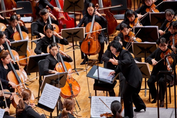 ‘숙명필하모닉 오케스트라’ 공연사진. 사진=예술의전당 제공