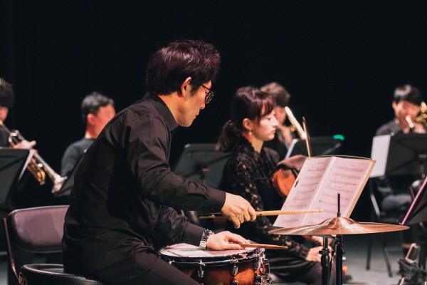 오행시 콘서트 ‘하프 앙상블’ 공연사진. 사진=구로문화재단 제공